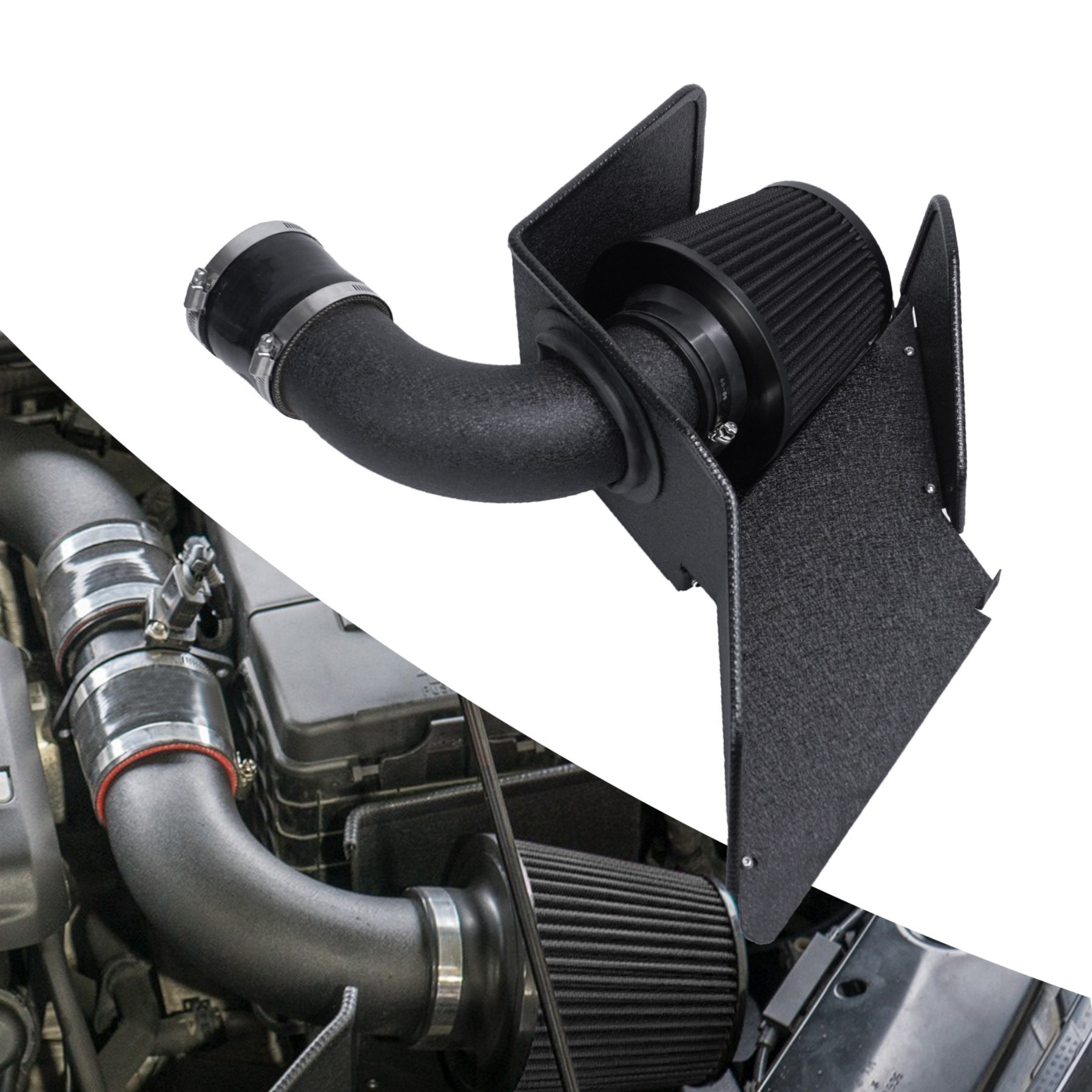 Car high flow intake pipe kit is suitable for Volkswagen Audi Skoda TDI GTD diesel engine