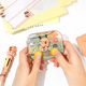 New cute kapibala square ferrule water machine children students handheld decompression game machine small toys wholesale