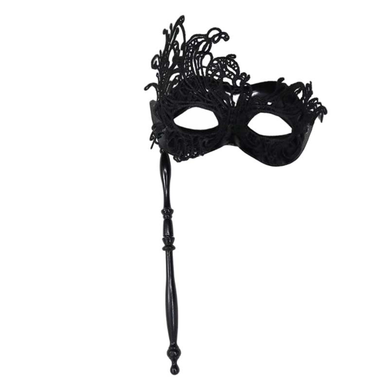 Amazon máscaras de encaje de mano máscaras de mitad de cara máscaras misteriosas de baile de maquillaje de fiesta