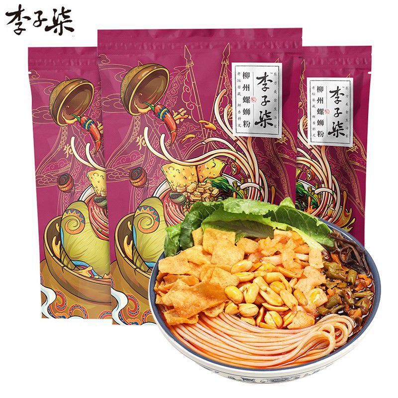 李子柒螺蛳粉330g柳州臭宝螺狮粉广西特产夜宵速食米粉团购批发|undefined