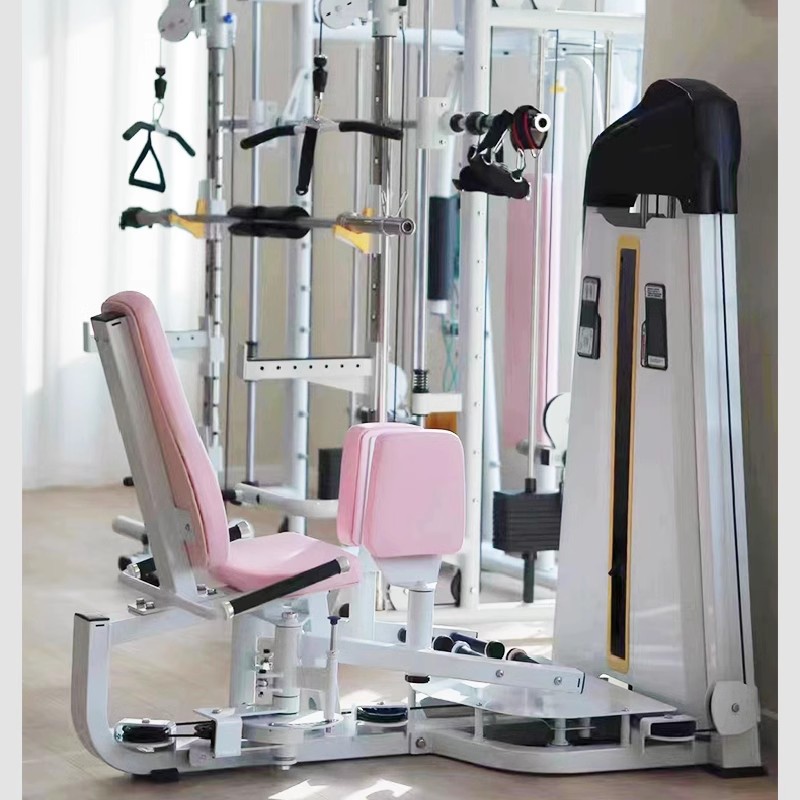 Hack máquina de sentadillas para mujeres con forma completa muslo interno y externo equipo de entrenamiento equipo de gimnasio máquina puente de cadera
