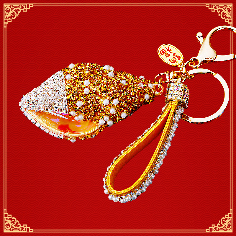 A659 Lucky Conch Golden Pearl