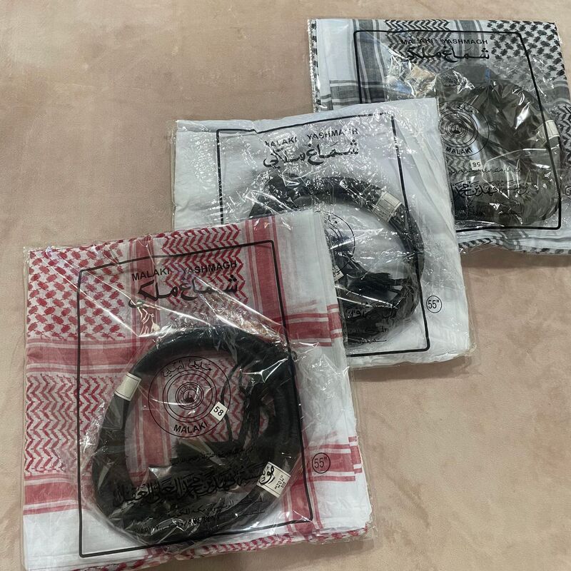 2026 Headscarf + Bearded Headband Combo Set, cross-border manufacturer direct delivery, jacquard classic men's headscarf 2026 Headscarf + Bearded Headband Combo Set, cross-border manufacturer direct delivery, jacquard classic men's headscarf