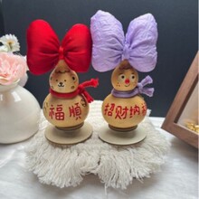 天然小葫芦手工雕刻随身文玩手把件饰品包挂摆件挂件工艺品景区批