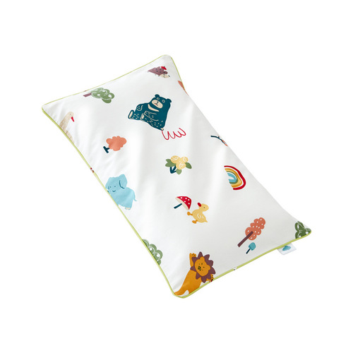 Cross-border long-staple cotton pillowcase children's category A quality-inspected 60-count satin comfortable pillowcase wholesale can be shipped on behalf of