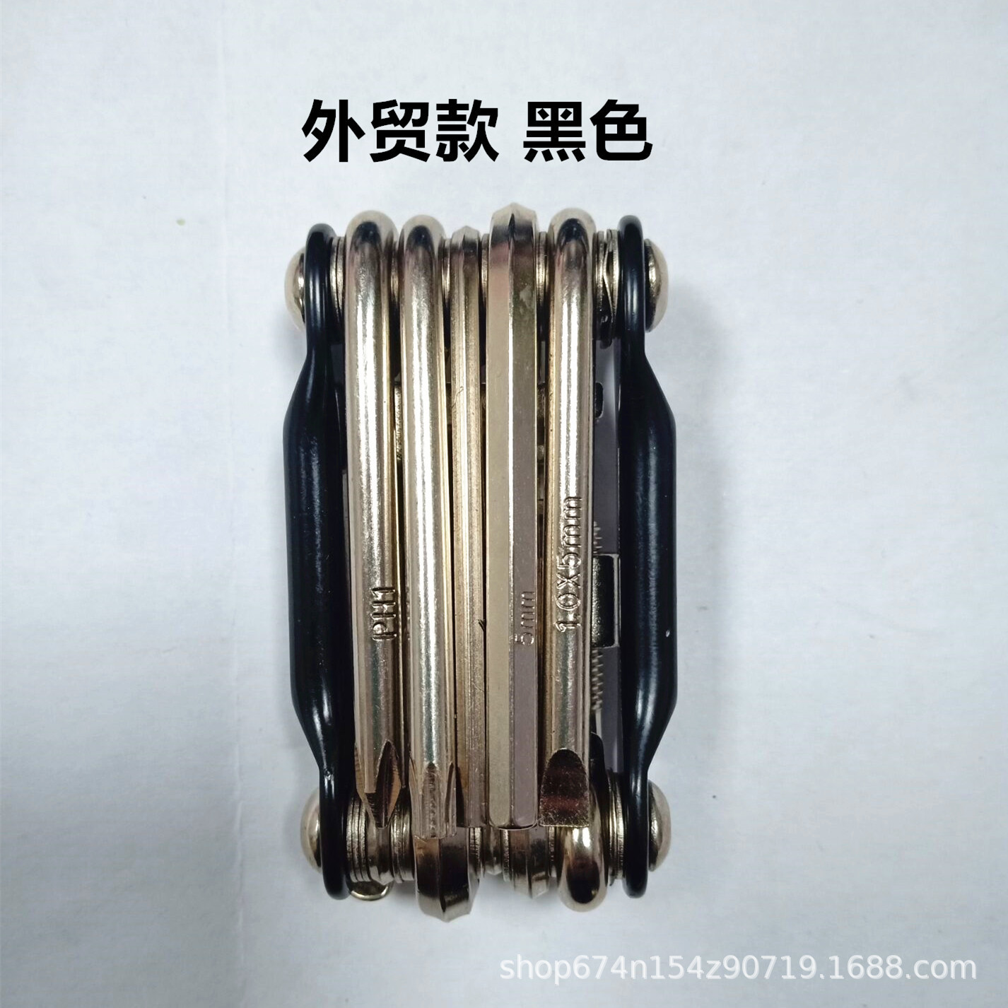 Herramienta de combinación de aleación de aluminio de color herramienta de reparación de bicicletas de montaña con cortador de cadena traje de reparación de automóviles