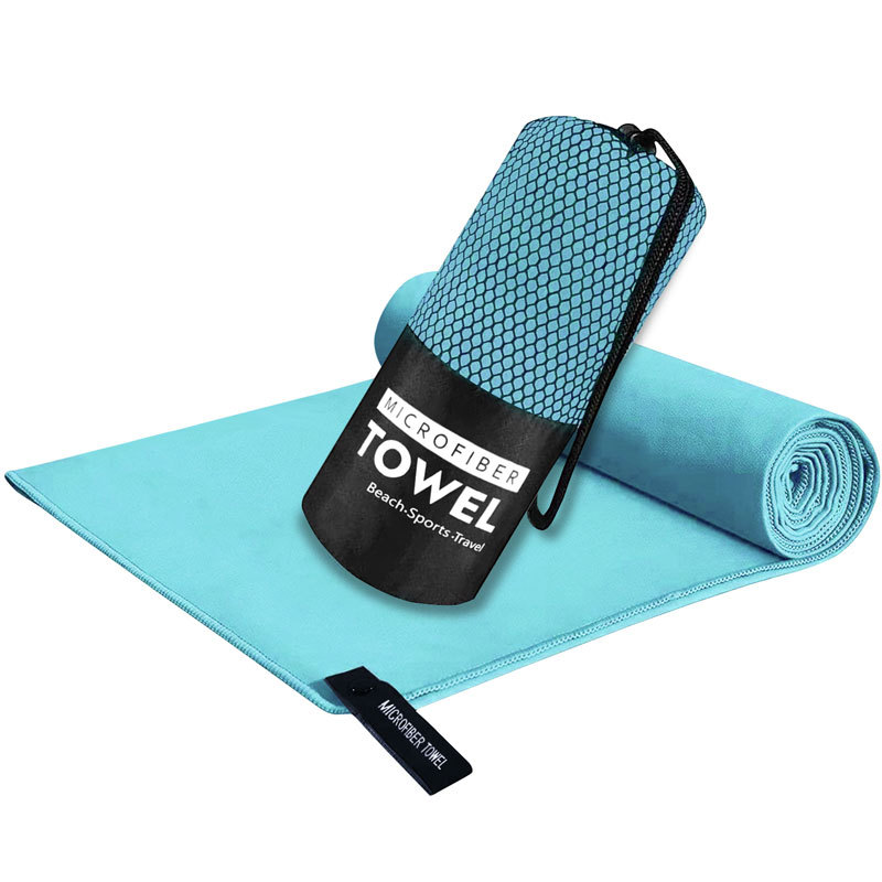 Toalla deportiva de secado rápido de microfibra, absorbente y ligera, ideal para gimnasio y deporte