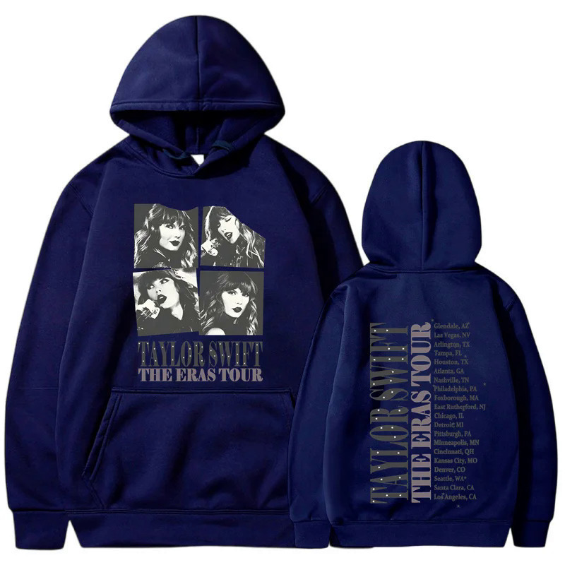 Hoodie Men's Women The Eras Tour Hoodies Midnight Album Prin