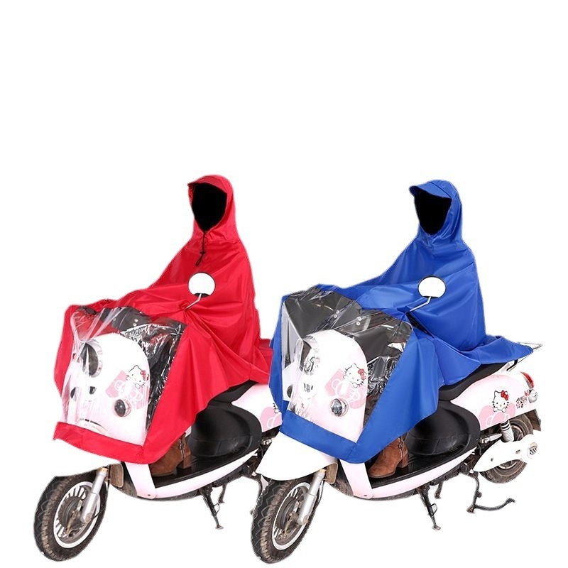 電気自動車のレインコートのオートバイのレインコートは厚いです。|undefined