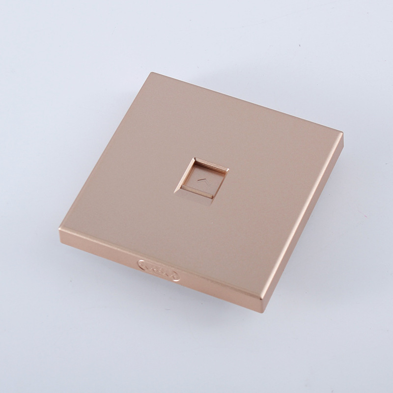 单双口光纤面板路由器网络电脑千兆双口网络面板网线盒网线面板