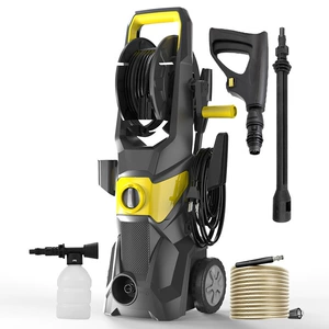 Portable wired household 220v high pressure car washing machine electric automatic car washing machine with car washing gun kit
