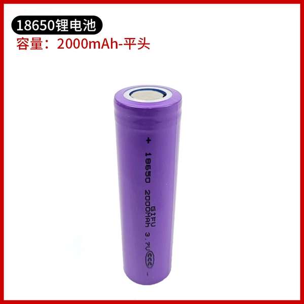 18650-2000 mA [flat head]