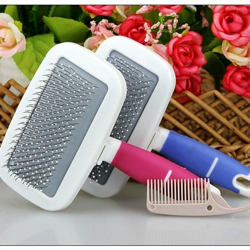 Расческа для собак Тедди, удаление узлов и шерсти, для собак крупных, средних и мелких пород, щетка для вычесывания шерсти, игольчатая расческа для питомцев, фабричное производство.