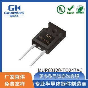 Mur60120 60A1200V To-247Acgoodwork Goodwork In-Line Ultra-Fast Recovery Diode