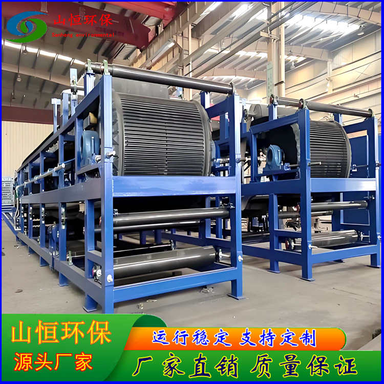 锅炉厂脱硫设备 橡胶带式真空过滤机 真空脱水机 山恒环保生产厂