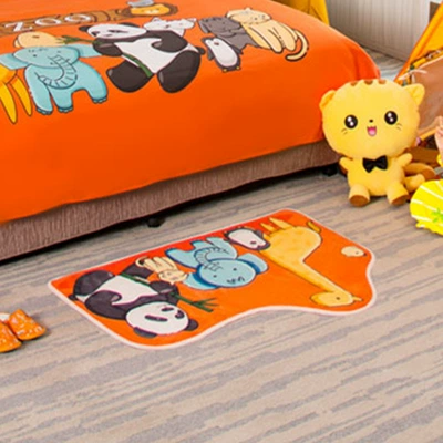 Yellow Duck Cartoon Animal Shape – Avtomobil döşəmə paspasları