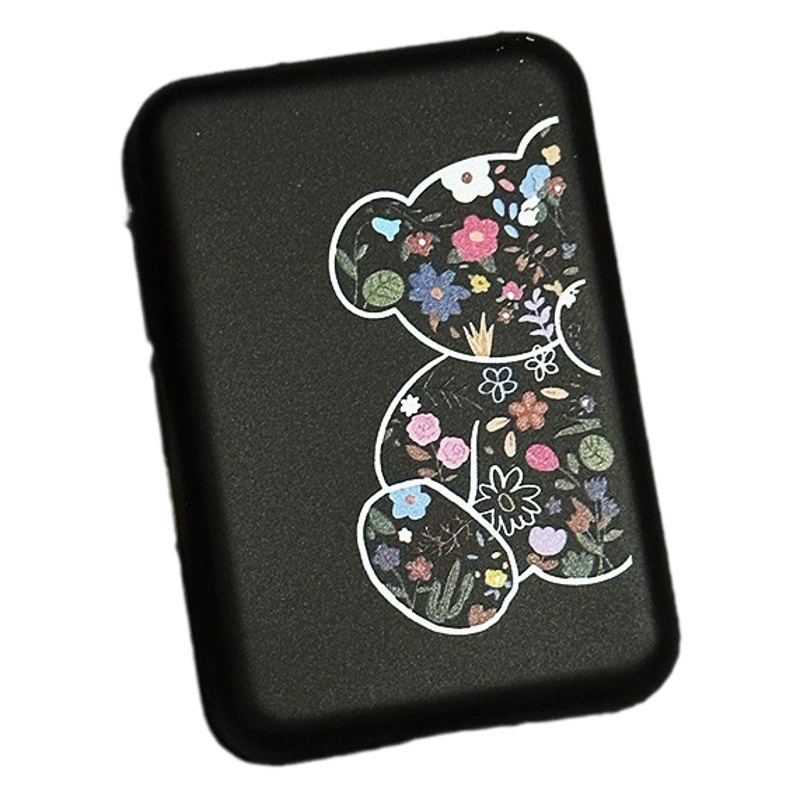 Подходит для защитного чехла внешнего аккумулятора Apple MagSafe, черный медведь, защита от падения, защитный чехол с сокровищами