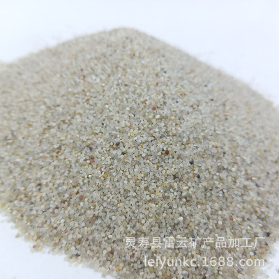 儿童乐园沙池用质感圆粒海沙 水洗沙 白色沙子 幼儿园用沙|ms