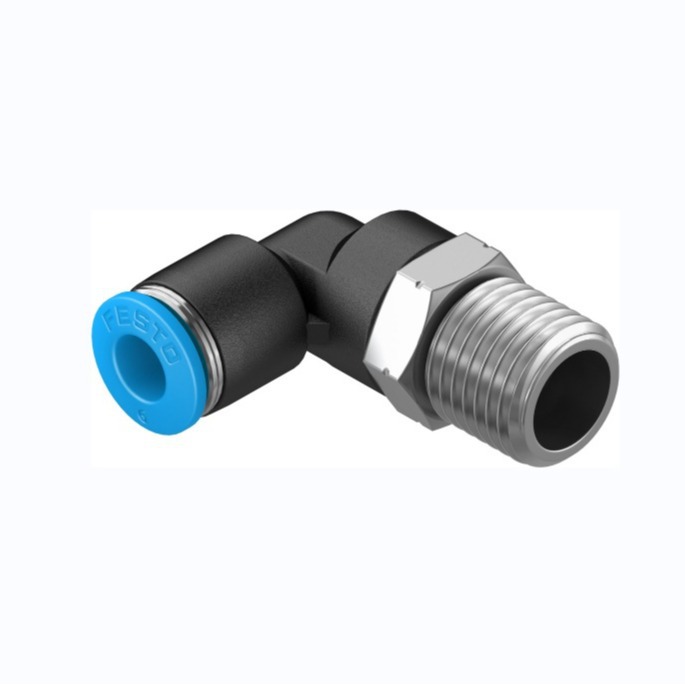 德国FESTO L型快插式螺纹接头QSL-1/4-6 QSL-1/4全系列