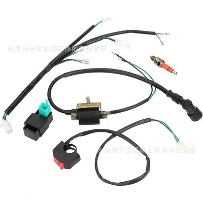 Power supply, ignition system accessories Engine Kick-Start Wiring Harness