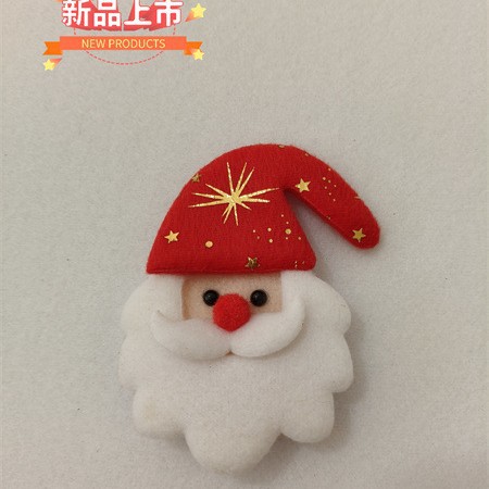 Nuevos accesorios de fieltro de Navidad alce pecado semiacabado reno de Navidad muñeco de nieve viejo árbol de Navidad diy