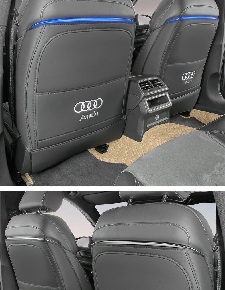 Suitable for Audi Q5L/Q3/Q7Q8/A3A3L/A4LA6L seat anti-kick pads, rear seat anti-kick pads for the car interior