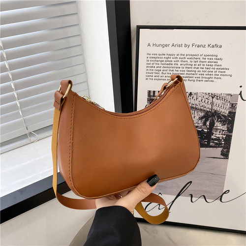Hong Kong Style Fashion Handbag New  Small Square Bag Western Style Shoulder Bag Fashion Women’s Bag Armpit Bag