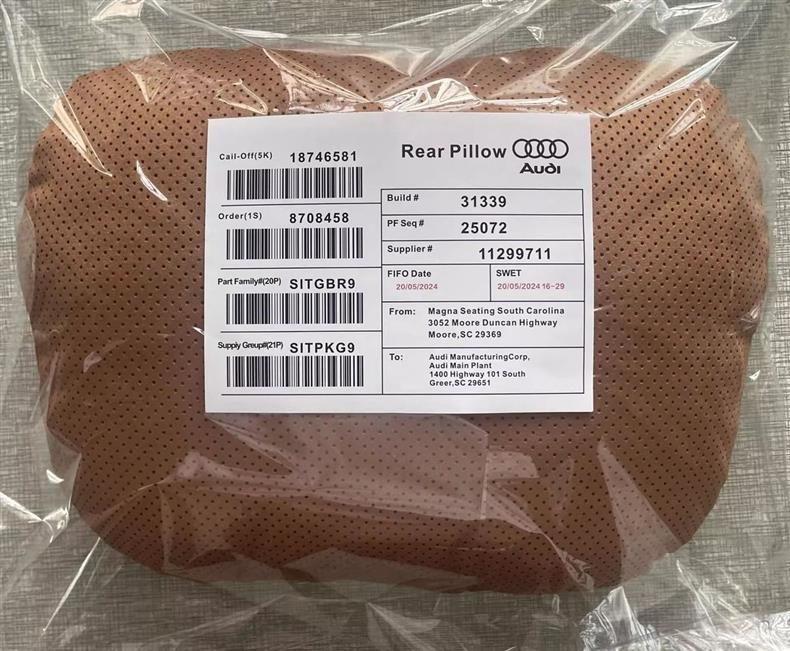 Audi Headrest Maybach Neck Pillow A3L/A4L/A5/A6L/Q3/Q5L/Q7 Car-Specific Protective Lumbar Support