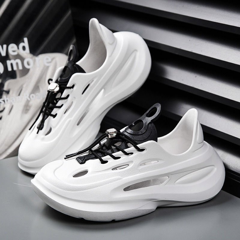 Verano transfronterizo nuevo hombre EVA fondo grueso para conducir sandalias de ocio playa fábrica Jinjiang al por mayor