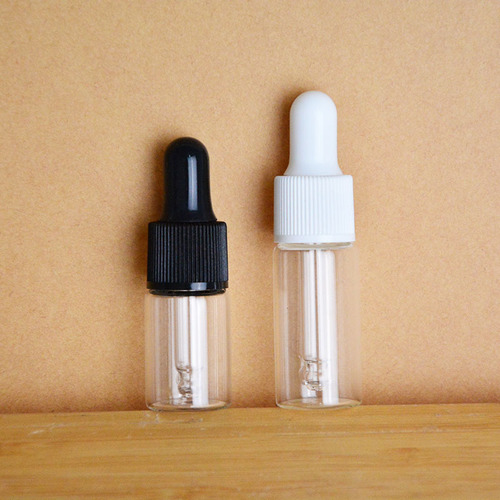 促销玻璃瓶子5ml7ml10ml原液分装瓶滴管瓶磨砂盖子精油分装瓶