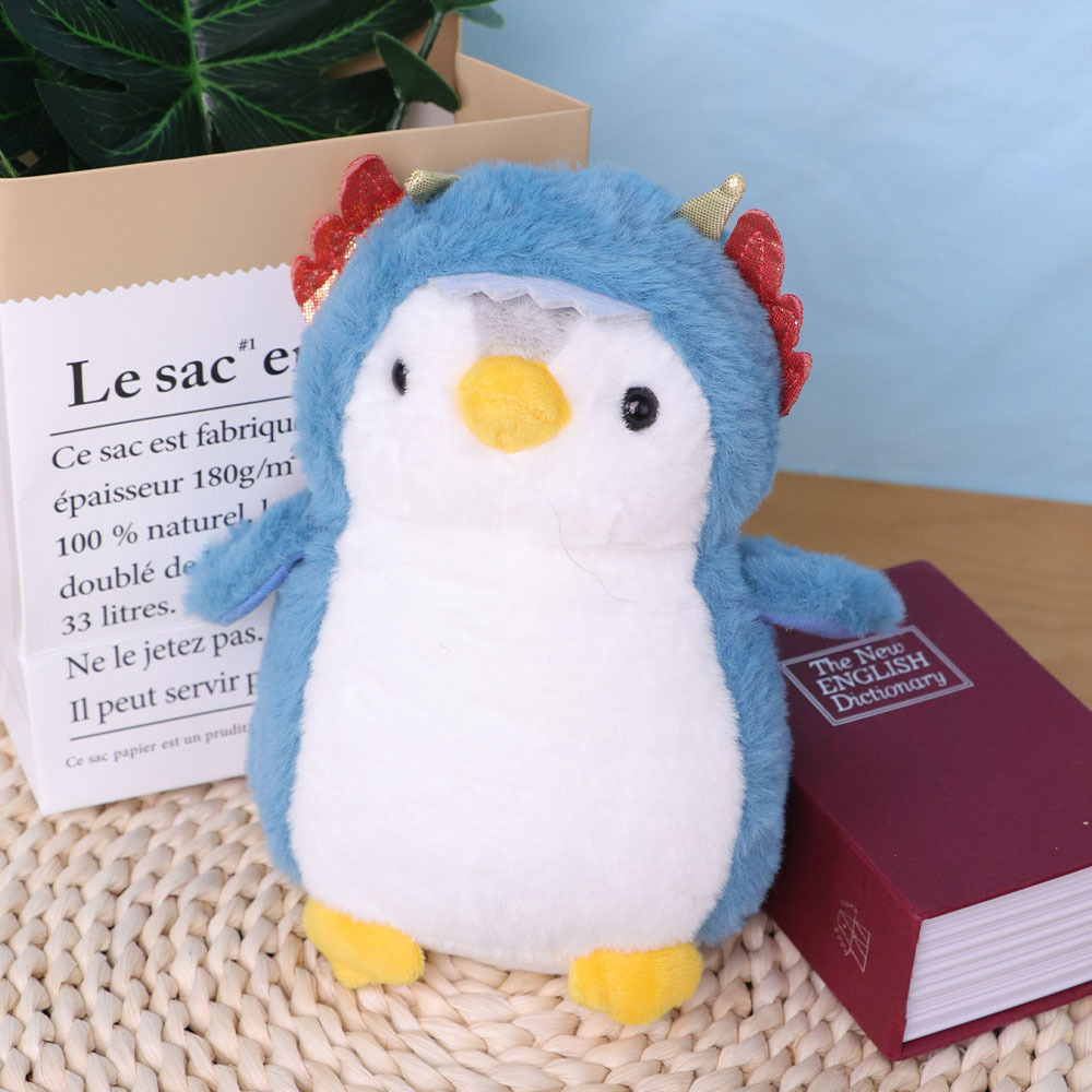 Nuevo lindo muñeco de pingüino de transformación pequeña muñeca de Navidad muñeca de peluche de pingüino muñeca de peluche image 7