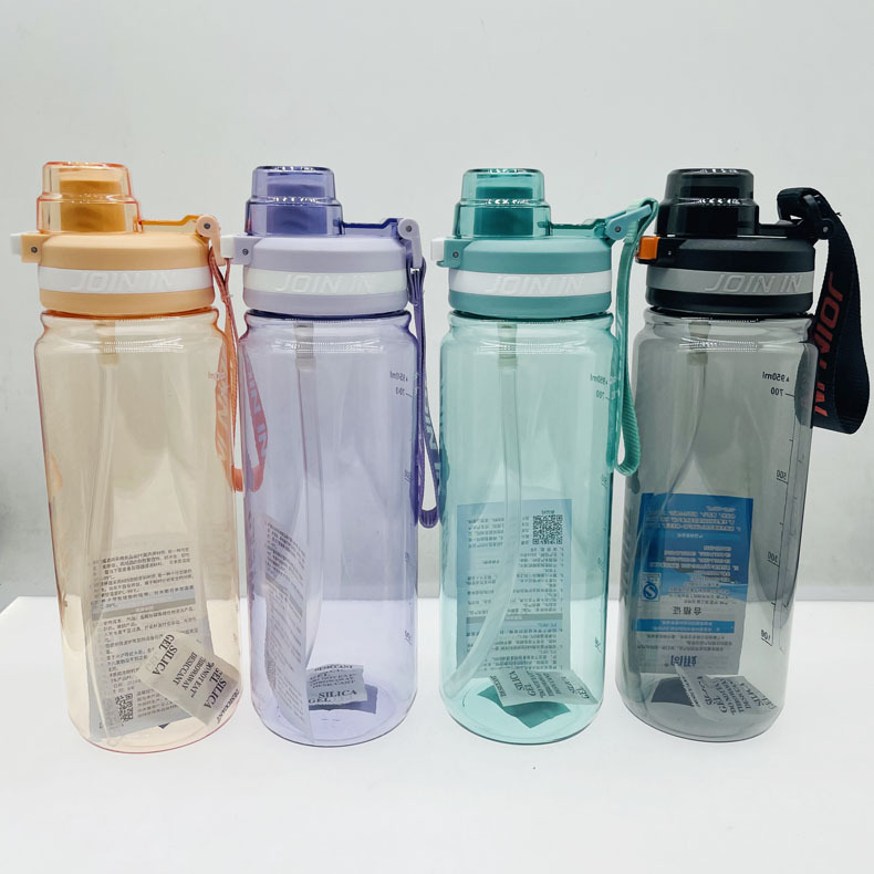 Tong 6313 espacio taza mujer estudiante deportes botella de agua portátil 820ml tapa de rebote taza de beber directa taza de mano