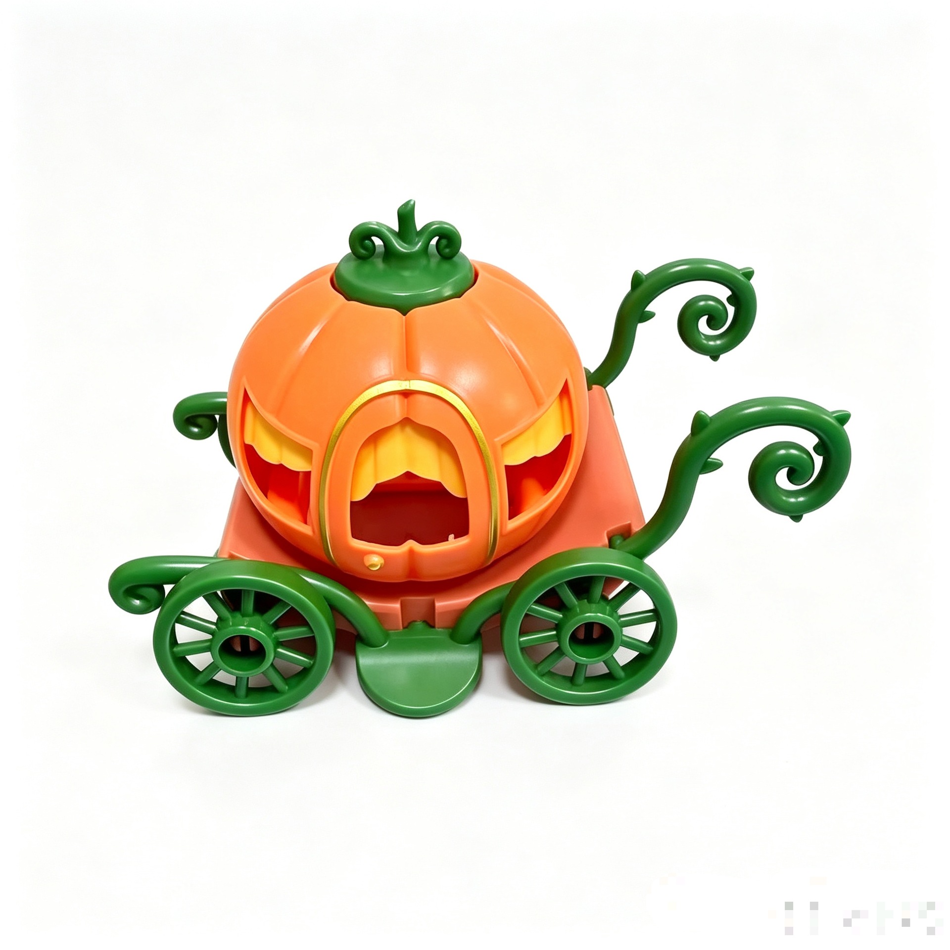 Pumpkin carriage cart