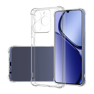 适用OPPO RealmeC61 4G透明手机壳RENO12 5G气囊防摔保护套TPU软