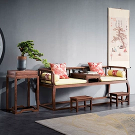 实木床;实木沙发;餐桌