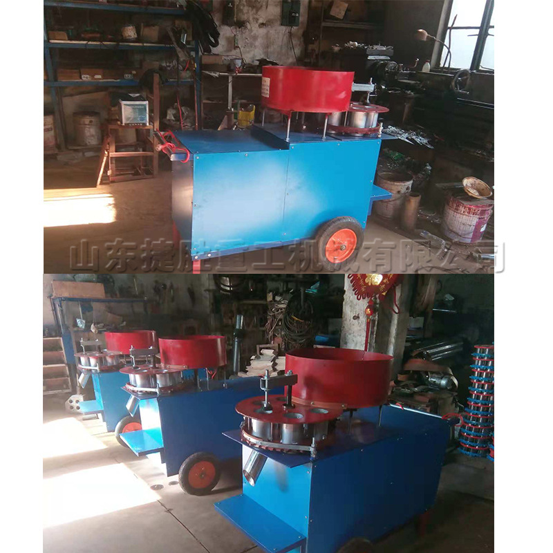 Máquina de llenado de suelo no tejida invernadero planta de semillero vegetal flor máquina de llenado de macetas de suelo pequeña máquina de llenado de macetas de nutrientes no tejidas