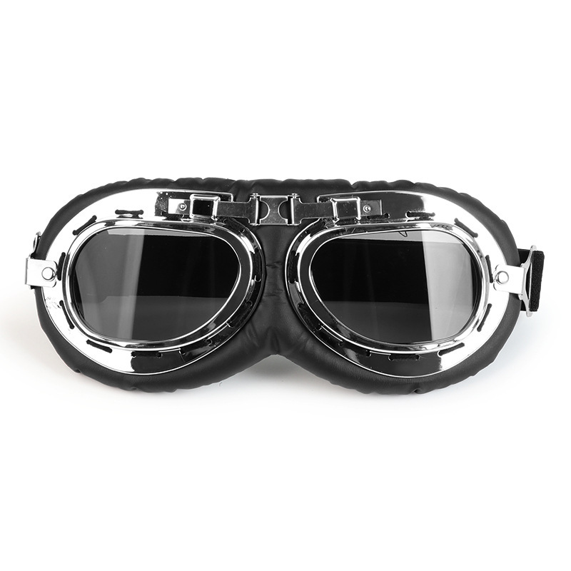 Wholesale motorcycle goggles, motorcycle helmets, riding masks, cross-border black mirrors, copper mirrors, half-helmets, three-quarter helmets, custom-made