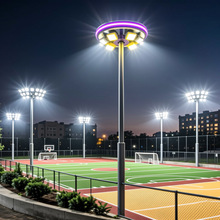 户外防水照明灯10米12米15米篮球场足球场景区广场公园道路高杆灯