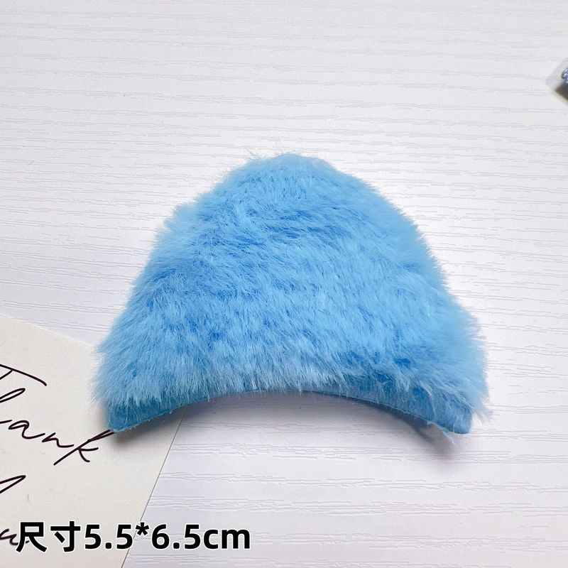 双面毛绒兔毛猫耳朵辅料diy发箍配件儿童服装玩偶公仔耳朵配饰批|undefined