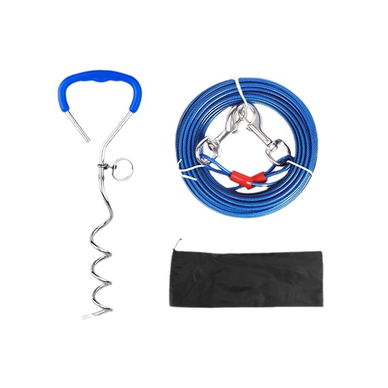 Amazon cuerda de alambre cuerda de tracción cuerda de cadena de hierro cuerda fija cuerda fija de pila de perros fábrica de pila fija personalizada