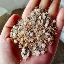 儿童娱乐沙淘金淘矿沙包用配沙溪流石圆粒砂干净无尘无棱角的沙子