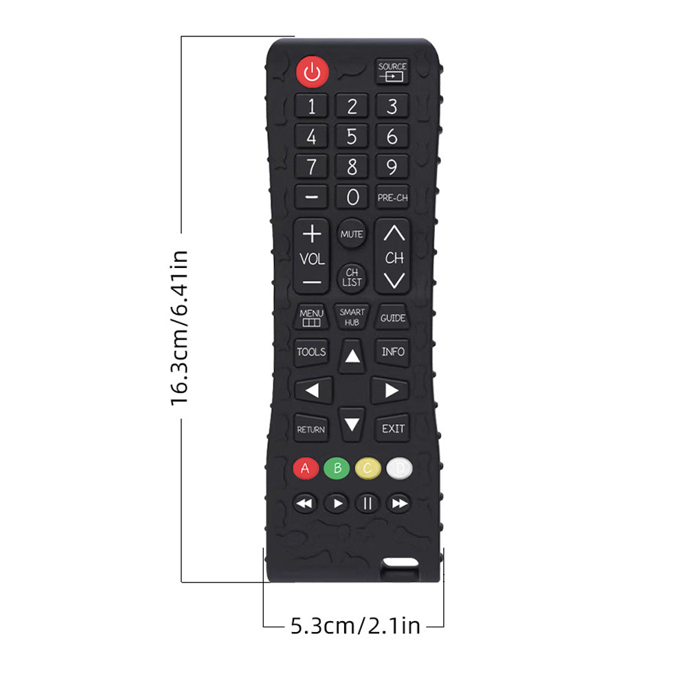 First generation remote control - black color printed version (widened)