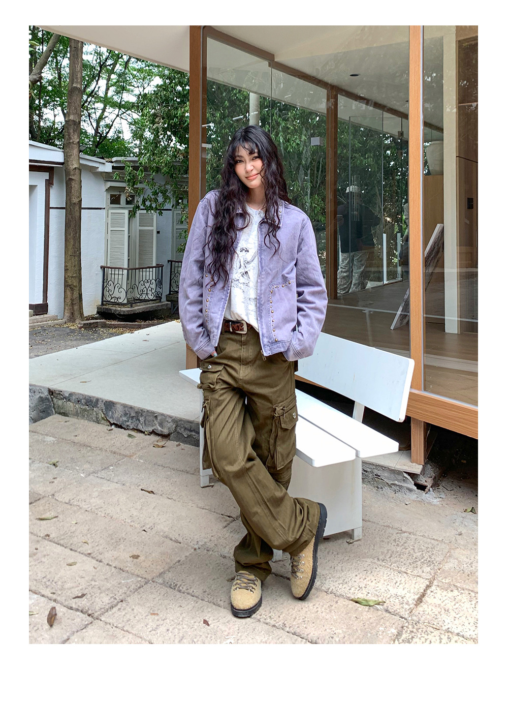 MADEEXTREME Rivet Washed Barn Jacket