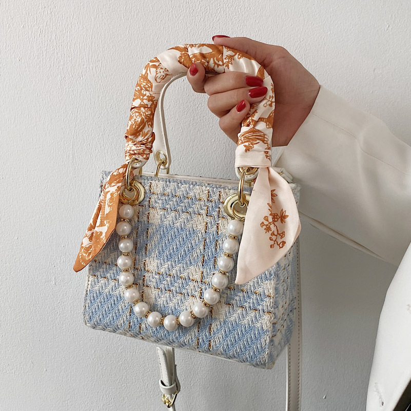 Neue modische Perlenkette-Handtasche für Damen, modisch und vielseitig, Cross-Shoulder-Daifei-Tasche_voghion.com
