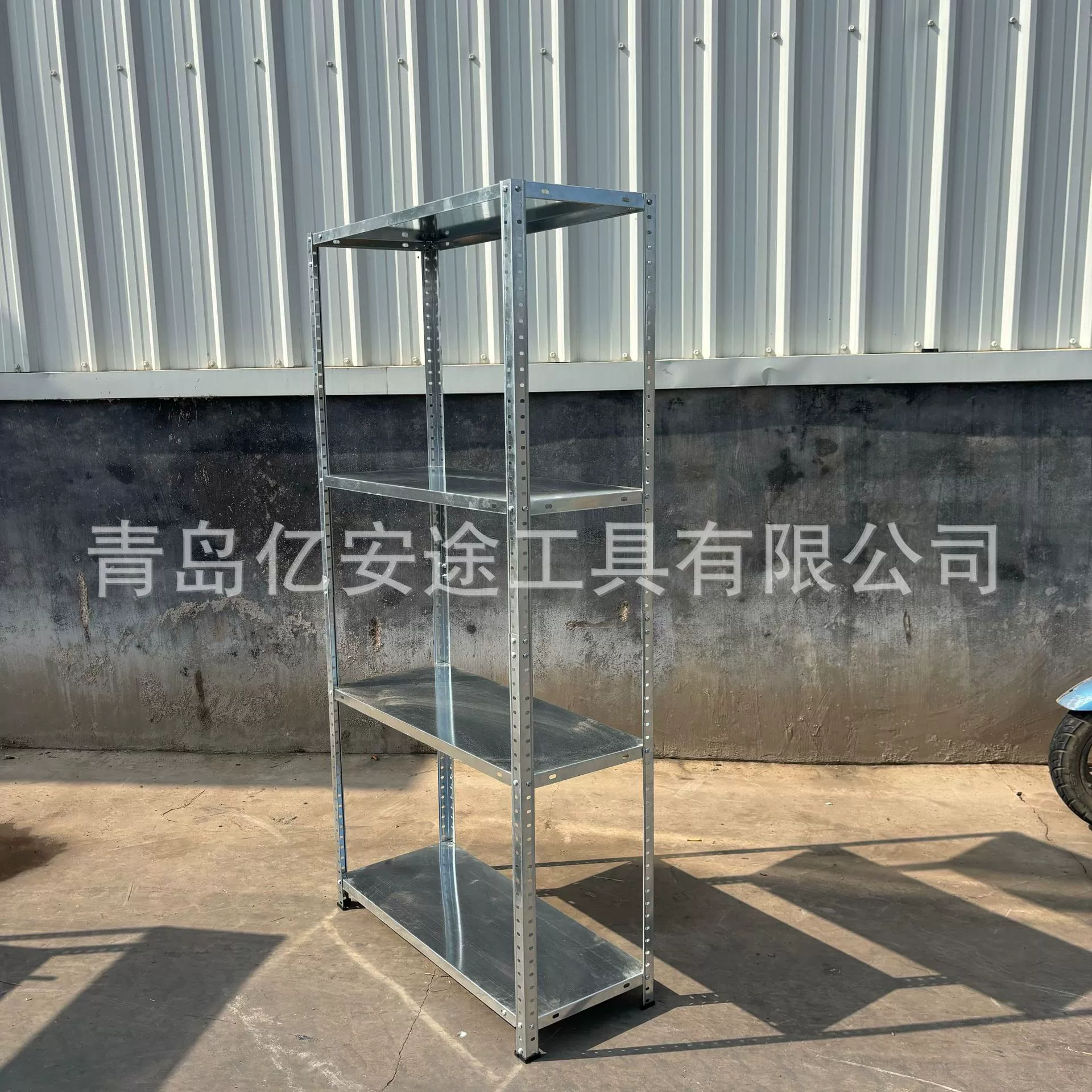Storage rack storage display rack floor-standing angle steel shelf storage rack quick installation wholesale all-iron kitchen grocery rack