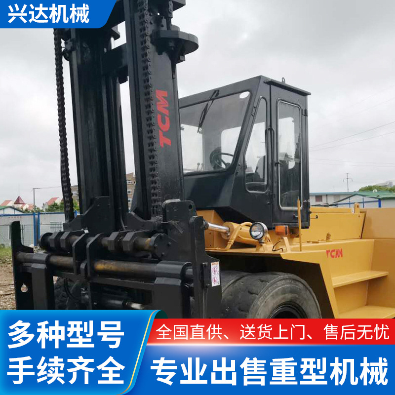 上海兴达供应TCM日本20吨叉车座驾式小型搬运车叉车 四轮电动叉车