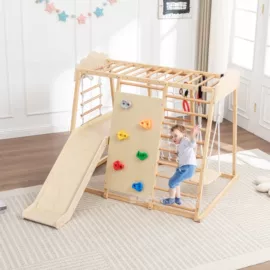 收纳架;木质工艺品;组合滑梯