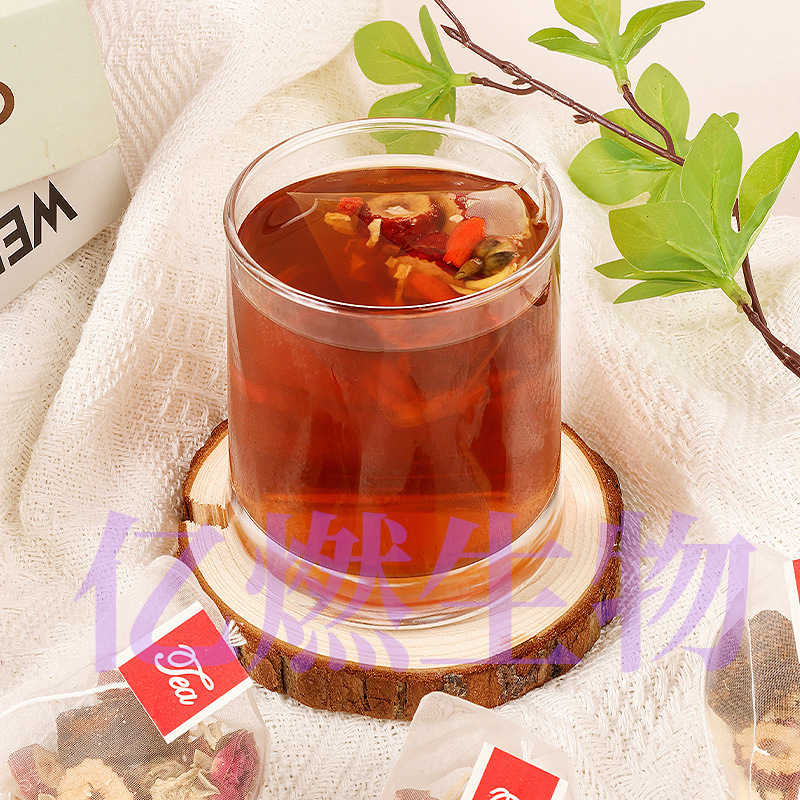 Rose ginger tea紅糖姜茶紅参オウギ紅薔薇枸杞茶紅棗紅糖茶包12包|undefined