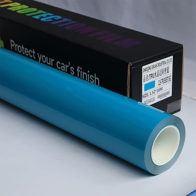 Auto Color Change Film — Tpu Material Car Color Changing Film - crystal-miami-blue-152m15m
