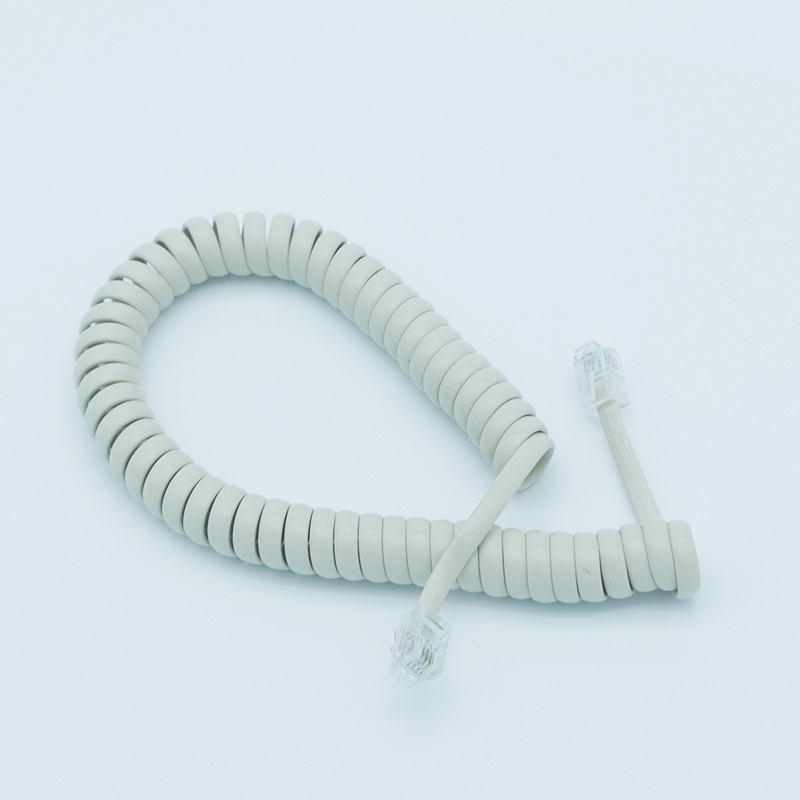 4P4C ��Ӧ2.1�� 7ft��Ͳ�� �绰�����߹���  RJ9������ CCA CCS